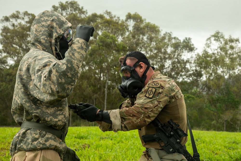 USARPAC EOD Day 1 Competition Lanes
