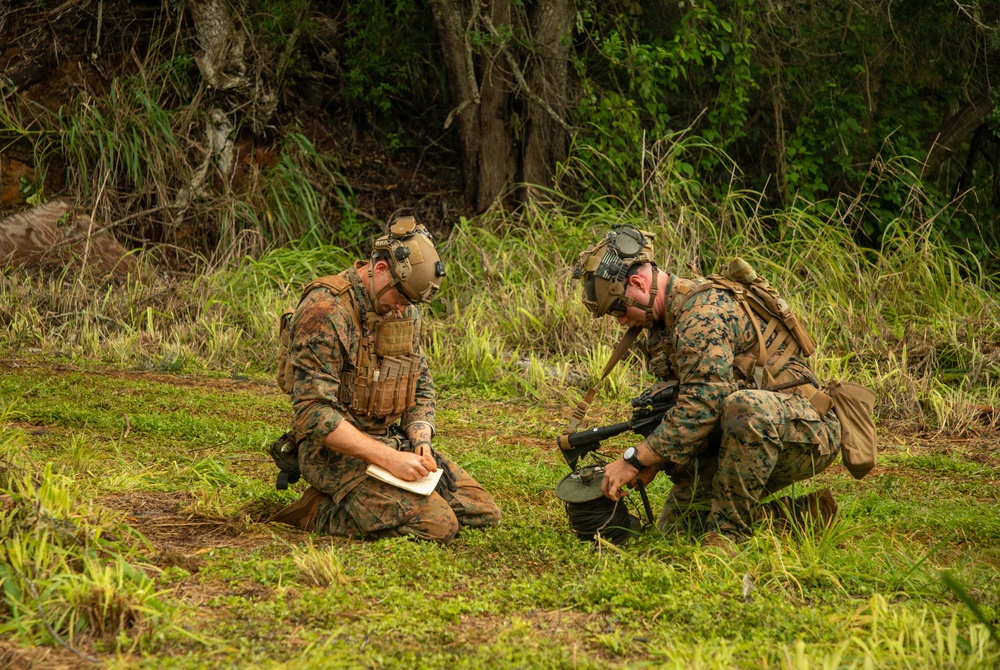 USARPAC EOD Day 1 Competition Lanes