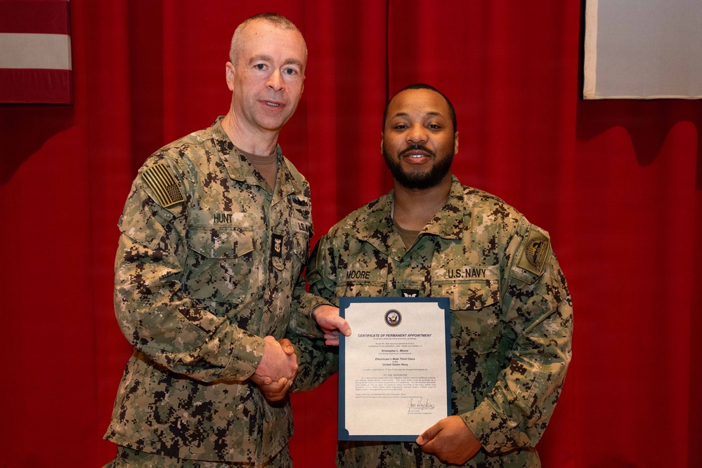 CFAY Holds Awards at Quarters