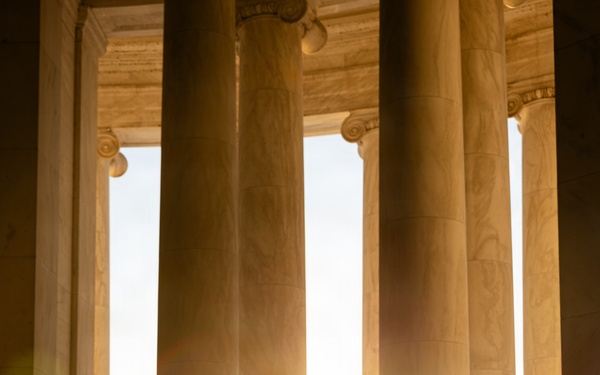 Task Force Magnolia Patrols Jefferson Memorial in Support of D.C. Safe and Beautiful Mission
