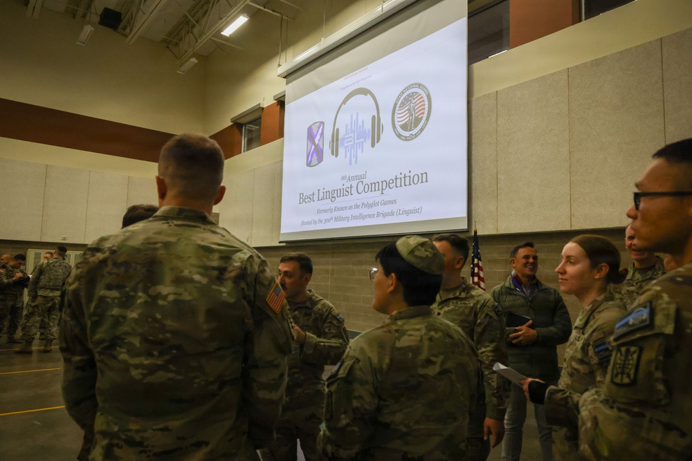 Language as a Weapon: 500th MIB-T Competes at Best Linguist Competition