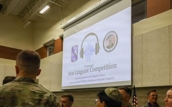 Language as a Weapon: 500th MIB-T Competes at Best Linguist Competition