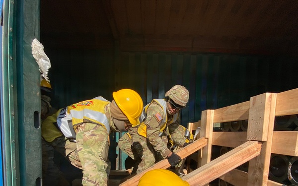 On Feb. 3, the 17th Ordnance Company and the 57th Ammunition Battalion conducted a joint rail load exercise in a powerful demonstration of partnership and adaptability.