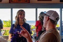 NFL Cheerleader Visit