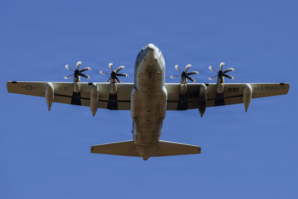 VMGR-153 trains in Texas