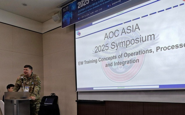USFK Information Operations Division Provides Keynote and Training Opportunities at AOC Asia