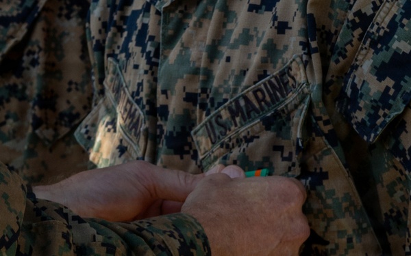 9th ESB Marines Awarded by Kin Town Mayor