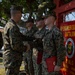 9th ESB Marines Awarded by Kin Town Mayor