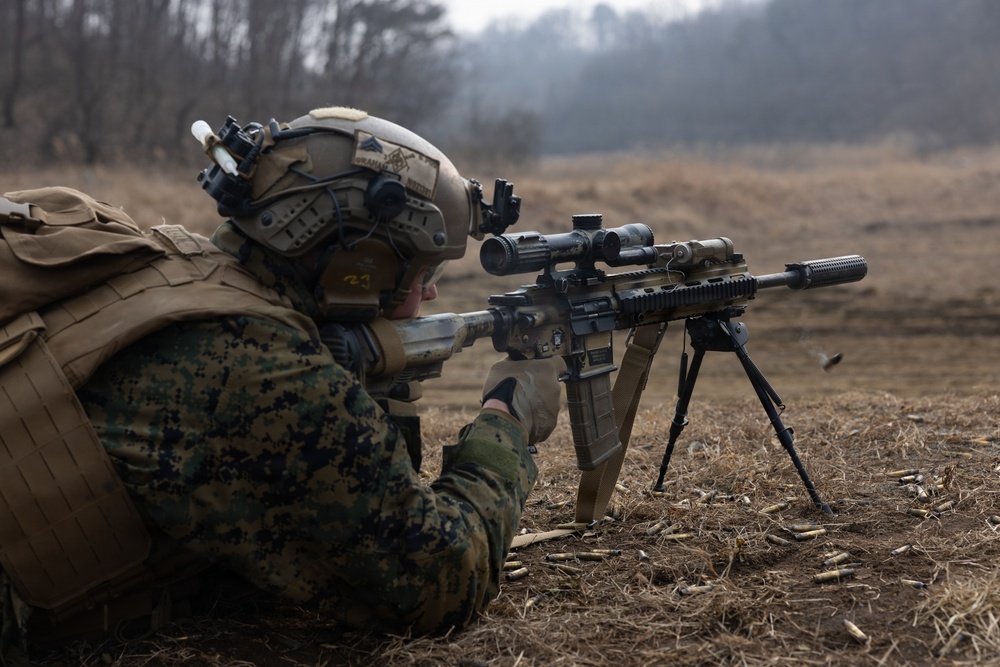 Marines Conduct a Shooting Competition during Korea Viper 26.2