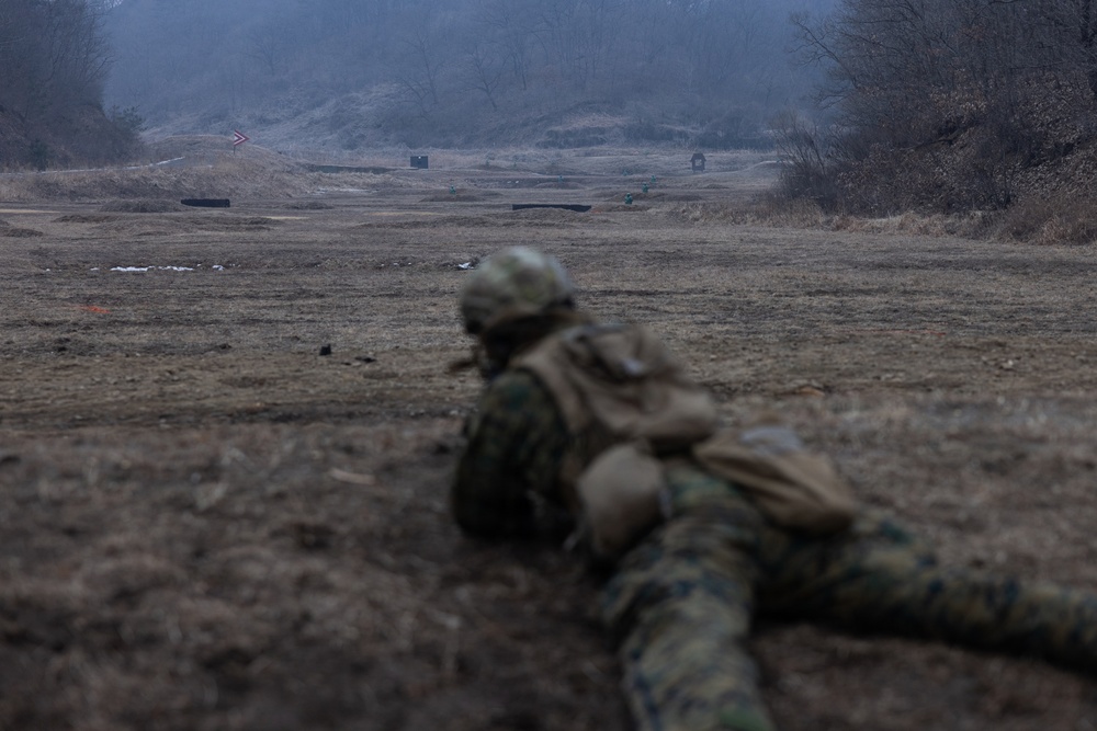 Marines Conduct a Shooting Competition during Korea Viper 26.2