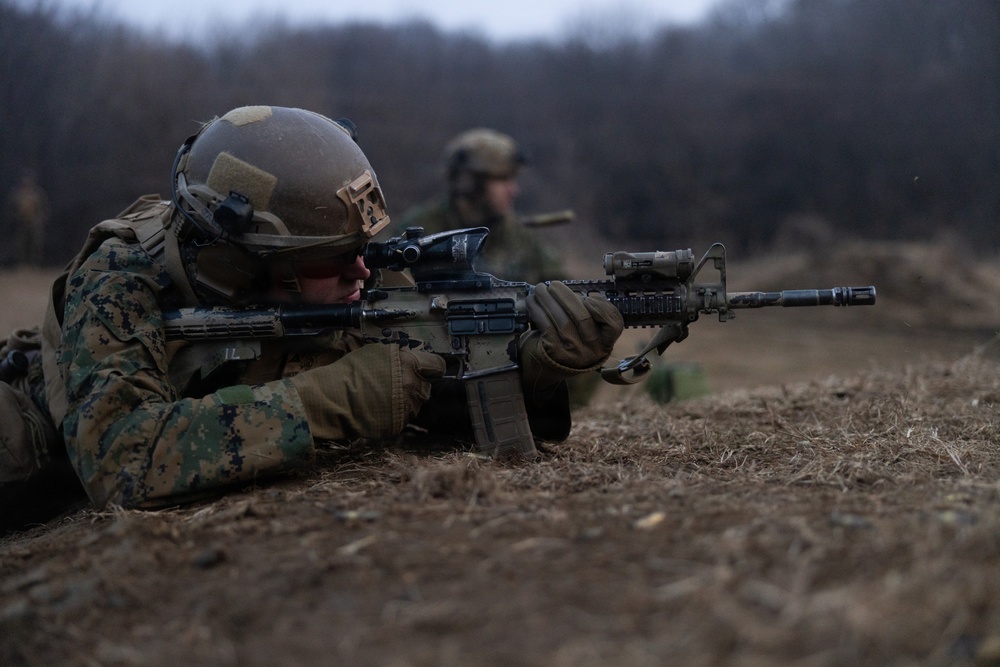Marines Conduct a Shooting Competition during Korea Viper 26.2