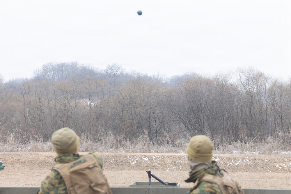 Marines Conduct M67 Grenade Range and Door Breaching training during Korea Viper 26.2