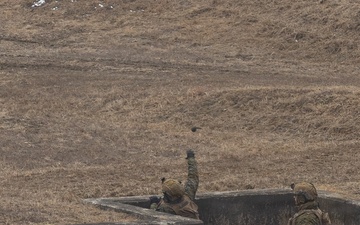 Marines Conduct M67 Grenade Range and Door Breaching training during Korea Viper 26.2