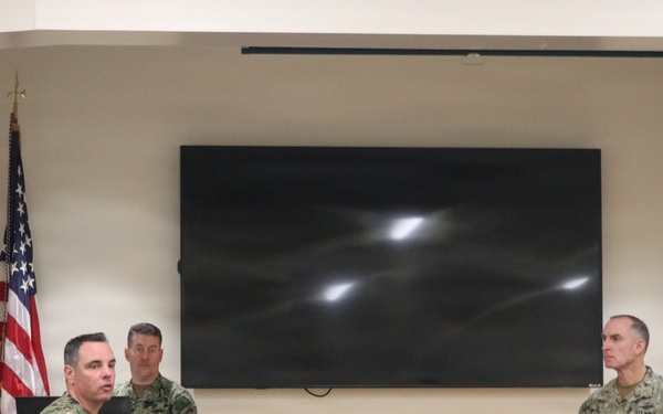 Reserve CPT CO Recognizes NIOC Pensacola Sailors for Training Support of Reserve Personnel