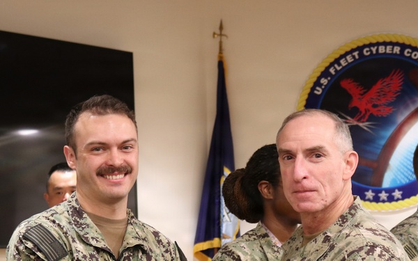Reserve CPT CO Recognizes NIOC Pensacola Sailors for Training Support of Reserve Personnel