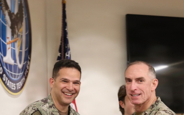 Reserve CPT CO Recognizes NIOC Pensacola Sailors for Training Support of Reserve Personnel