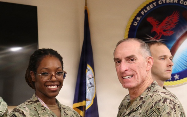 Reserve CPT CO Recognizes NIOC Pensacola Sailors for Training Support of Reserve Personnel