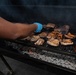 Marines with 3rd Marine Logistics Group Attend a Barbecue on Camp Kinser, Okinawa, Japan