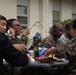 Marines with 3rd Marine Logistics Group Attend a Barbecue on Camp Kinser, Okinawa, Japan