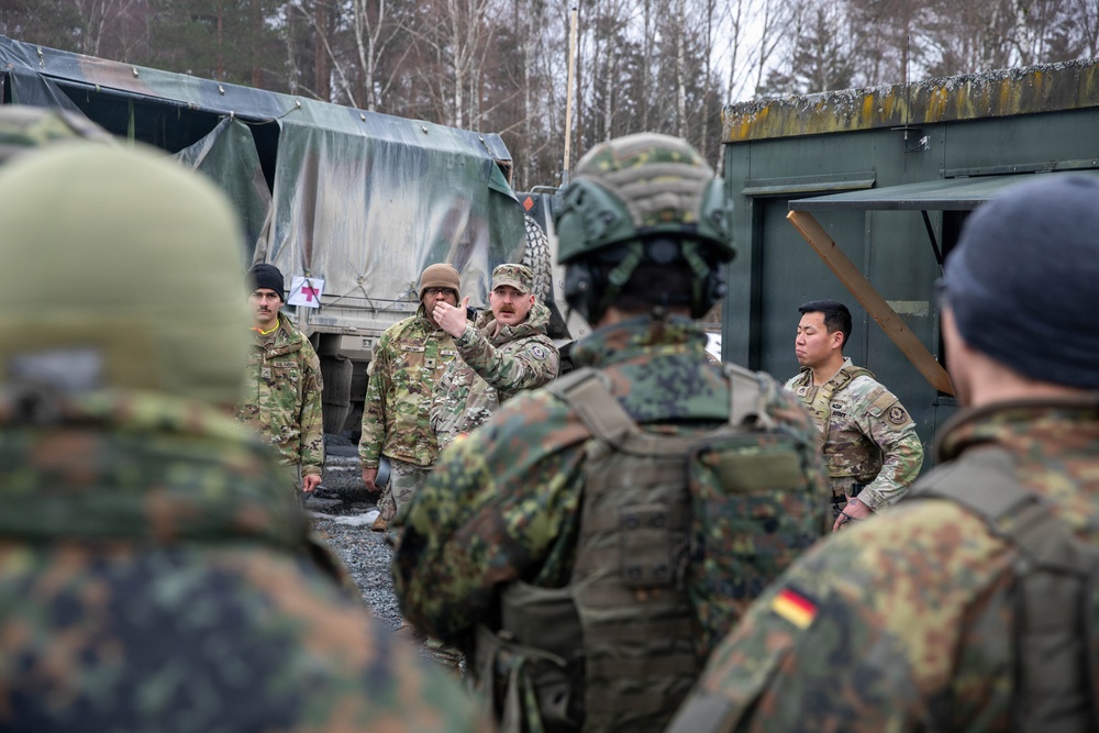 2CR Joint Small Arms Training