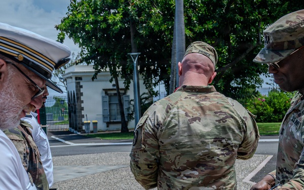 U.S.–French joint maneuver in the West Indian Ocean