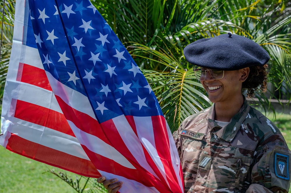 U.S.–French joint maneuver in the West Indian Ocean