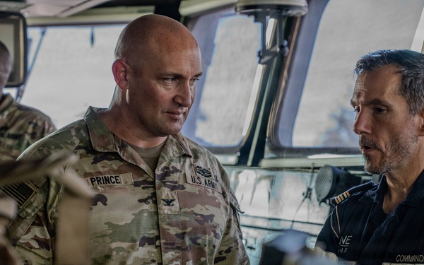 U.S.–French joint maneuver in the West Indian Ocean