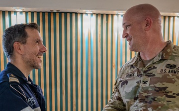 U.S.–French joint maneuver in the West Indian Ocean