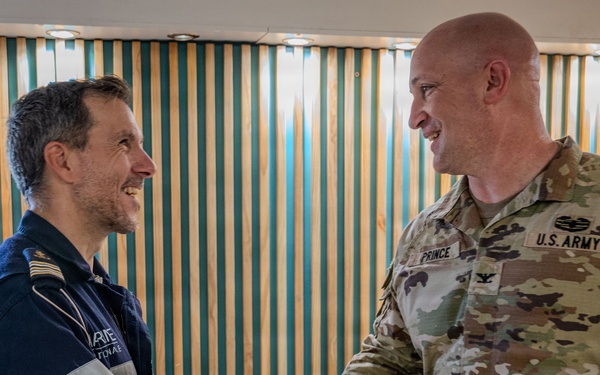 U.S.–French joint maneuver in the West Indian Ocean