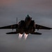 F-15E Strike Eagles Land at a base in the Middle East