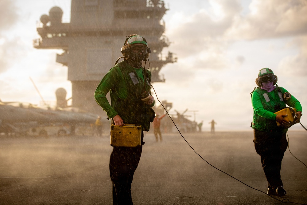 USS Gerald R. Ford (CVN 78) Flight Deck Operations