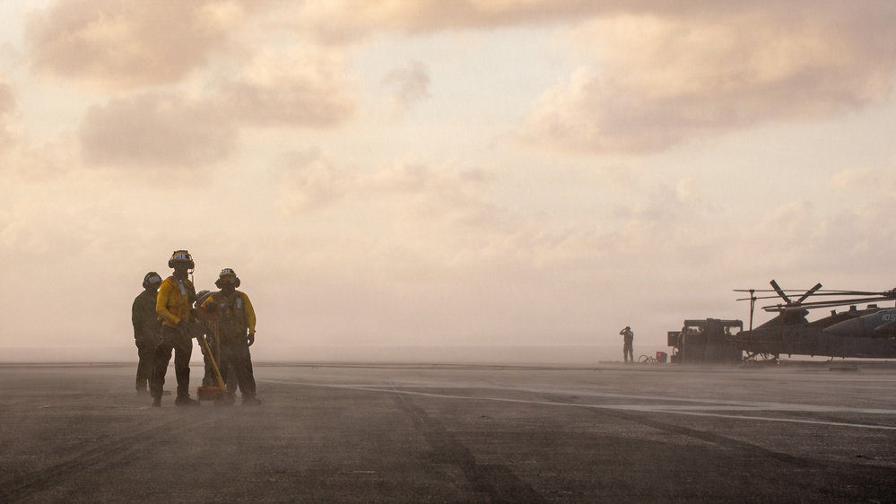 USS Gerald R. Ford (CVN 78) Flight Deck Operations