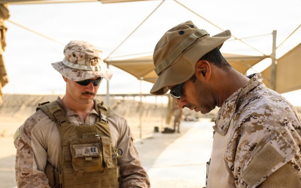 Marines and Sailors with FASTCENT, Saudi marines, participate in exercise Indigo Defender 26