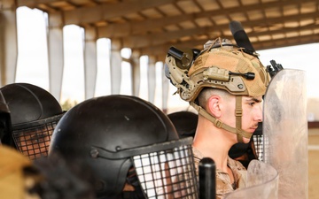 Marines and Sailors with FASTCENT, Saudi marines, participate in exercise Indigo Defender 26