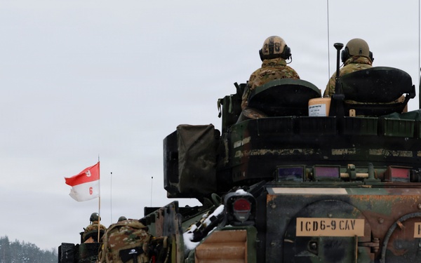 6-9 Cavalry conducts Troops STX Lanes