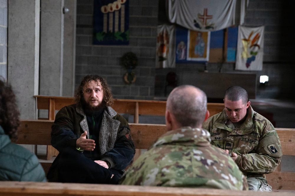 Task Force Gator Religious Support Team conducts religious leader engagement during JMRC 2026