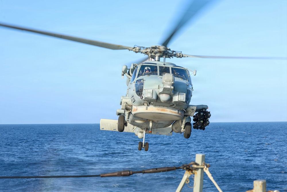 USS Thomas Hudner (DDG 116) Flight Operations
