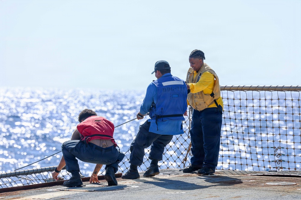USS Thomas Hudner (DDG 116) Flight Operations