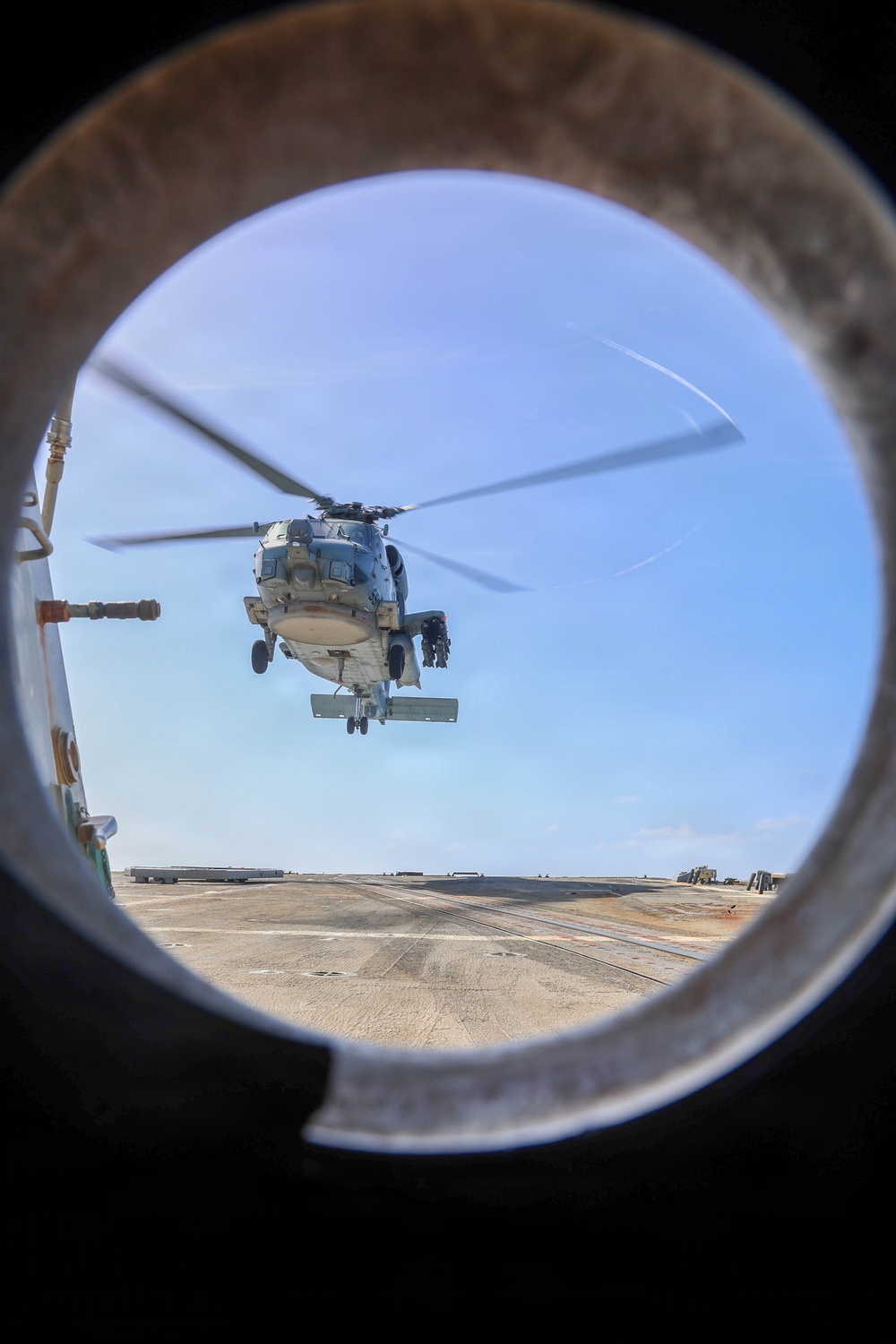 USS Thomas Hudner (DDG 116) Flight Operations