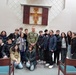 Italian Middle School Students Visit NSA Naples