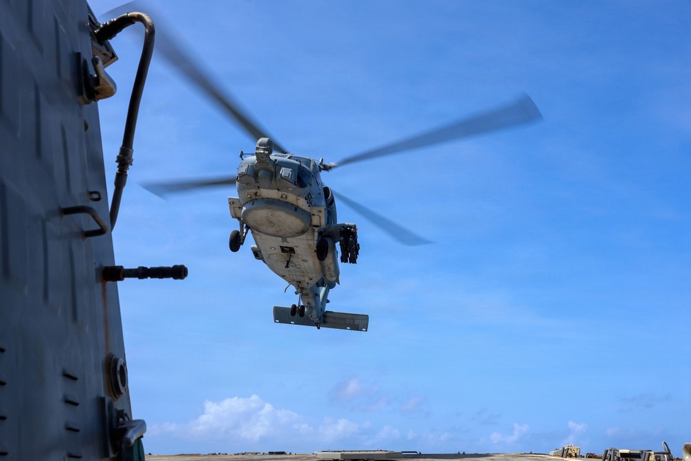 USS Thomas Hudner (DDG 116) Flight Operations