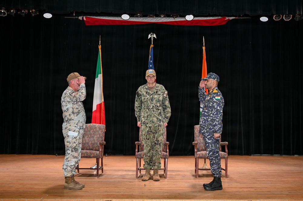 India Assumes Command of Combined Maritime Forces’ Combined Task Force 154