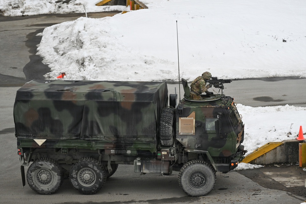 41st Field Artillery Brigade Convoy Protection Platform Gunnery Exercise