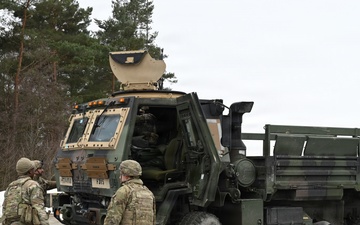 41st Field Artillery Brigade Convoy Protection Platform Gunnery Exercise