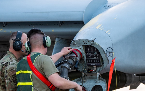U.S. Air Force 75th Mission Generation Force Element Perform ICT, Hot-Pit Refueling Operations