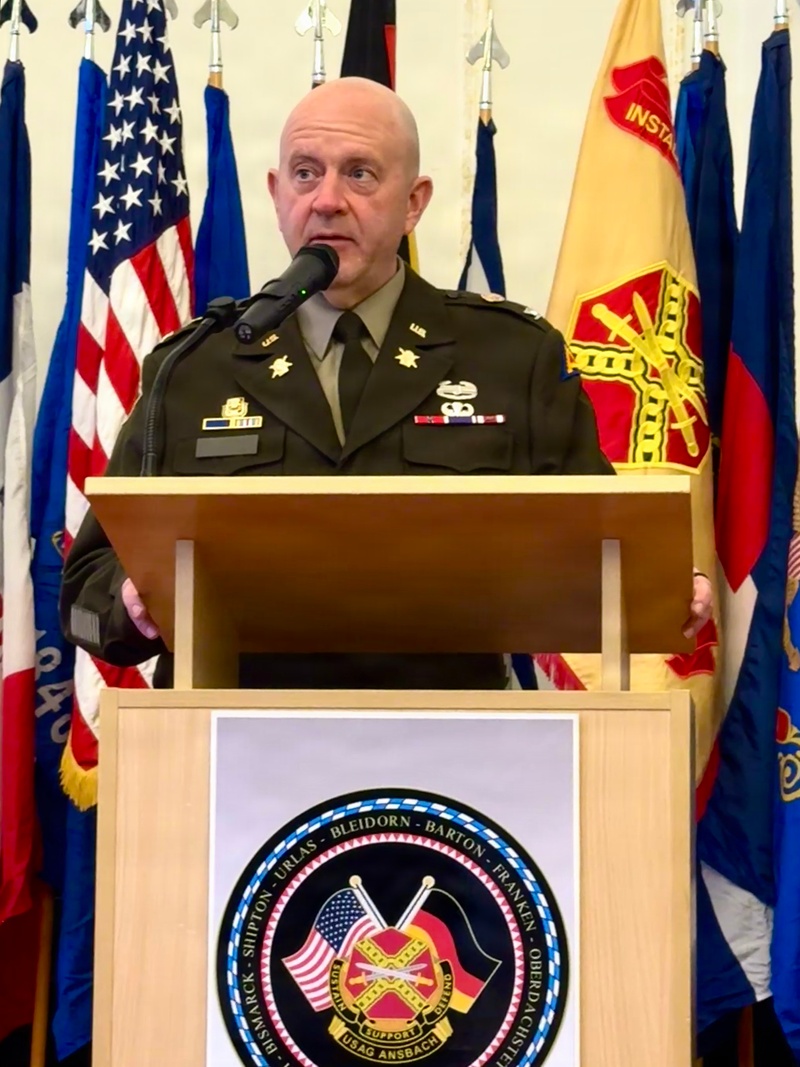 USAG Ansbach updates local community partners