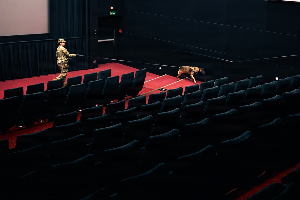 86 SFS, 100 MP conquer substance detection training at Ramstein AB