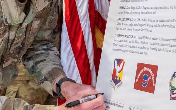 87th ABW partners with Endeavor Elementary School