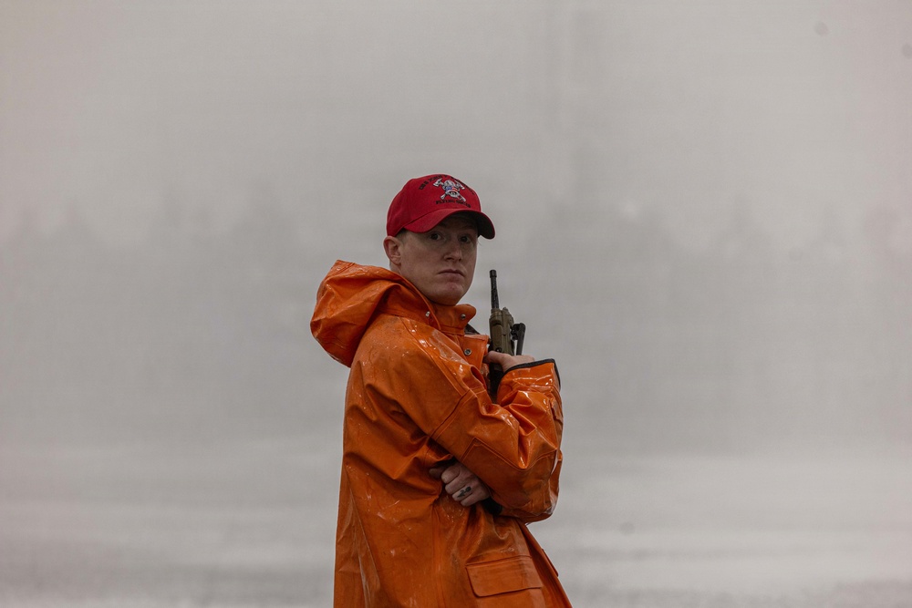 John F. Kennedy Conducts AFFF Testing