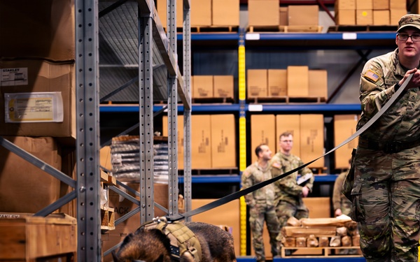 86 SFS, 100 MP conquer substance detection training at Ramstein AB